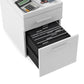 BDI Centro 6407 Mobile File Pedestal (Satin White)