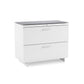 BDI CENTRO 6416 Lateral File Cabinet (White)