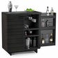 BDI Corridor 5620 Compact Bar (Charcoal Stained Ash)