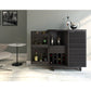 BDI Corridor 5620 Compact Bar (Charcoal Stained Ash)