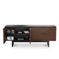 BDI Corridor 6529 Credenza Cabinet (Chocolate Stained Walnut)