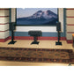 Sanus SF22 Steel Series 22" Bookshelf Speaker Stands - Pair (Black)