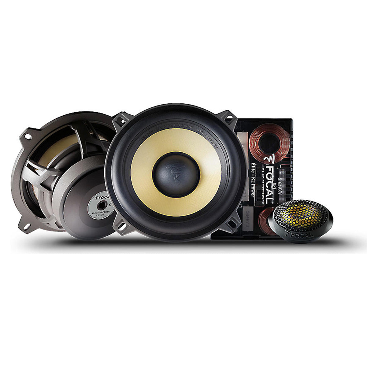 Focal ES 130 K 5-1/4" K2 Power 2-Way Component Speakers