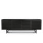 BDI Corridor 8179 Quad Media Console for TVs up to 85" (Charcoal Stained Ash)