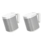 Flexson Wall Mounts for Sonos One - Pair (White)