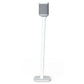 Flexson Fixed-Height Floor Stand for Sonos One - Pair (White)
