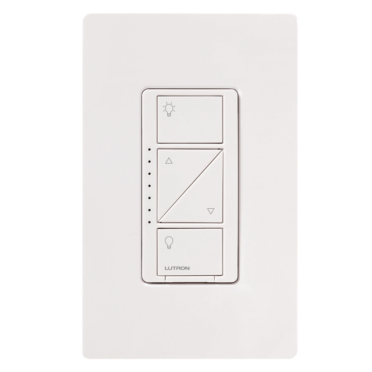 Lutron Caseta Wireless In-Wall Light Dimmer for Wall and Ceiling Lights (White)