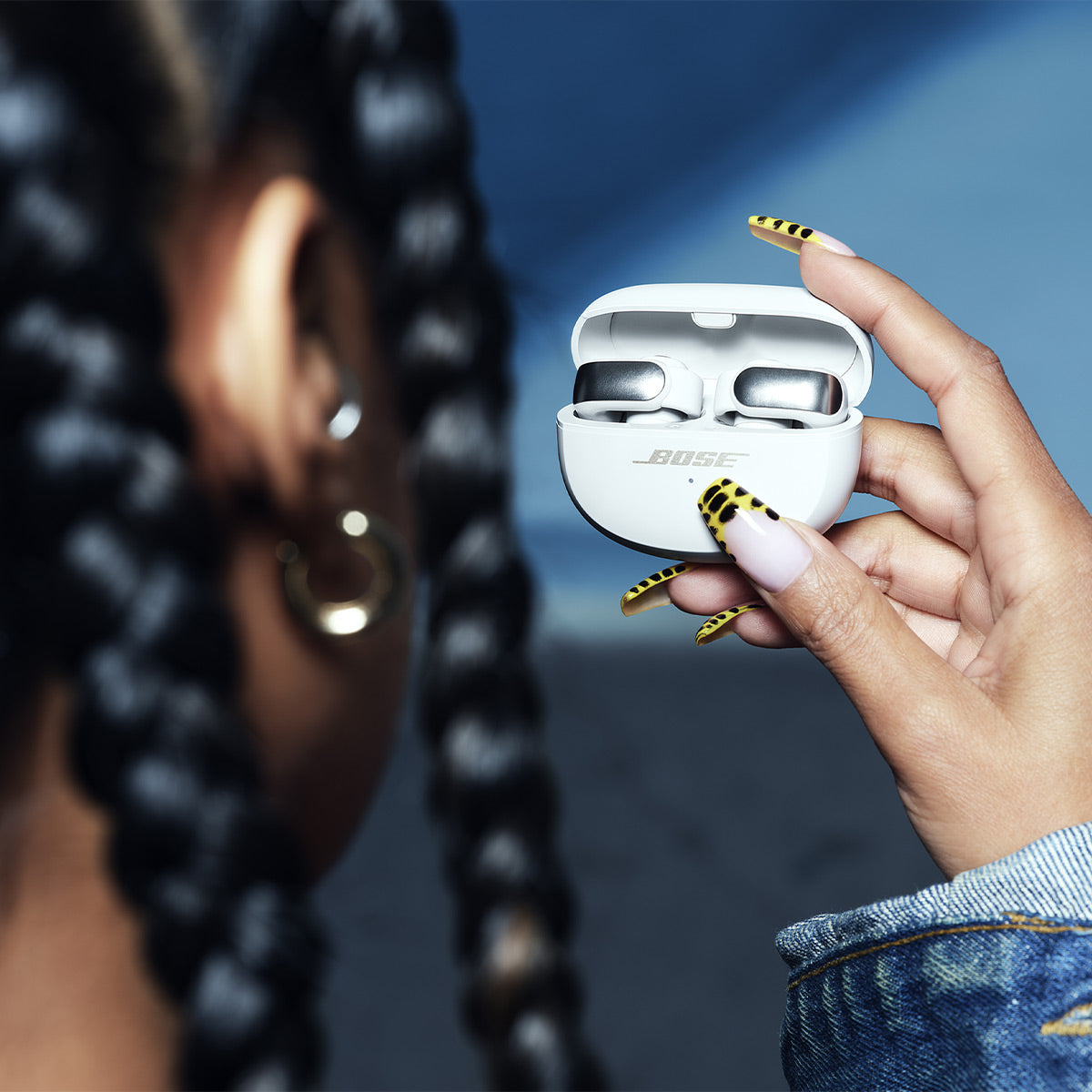 Bose Ultra Open Bluetooth Earbuds with Spatial Audio & Water