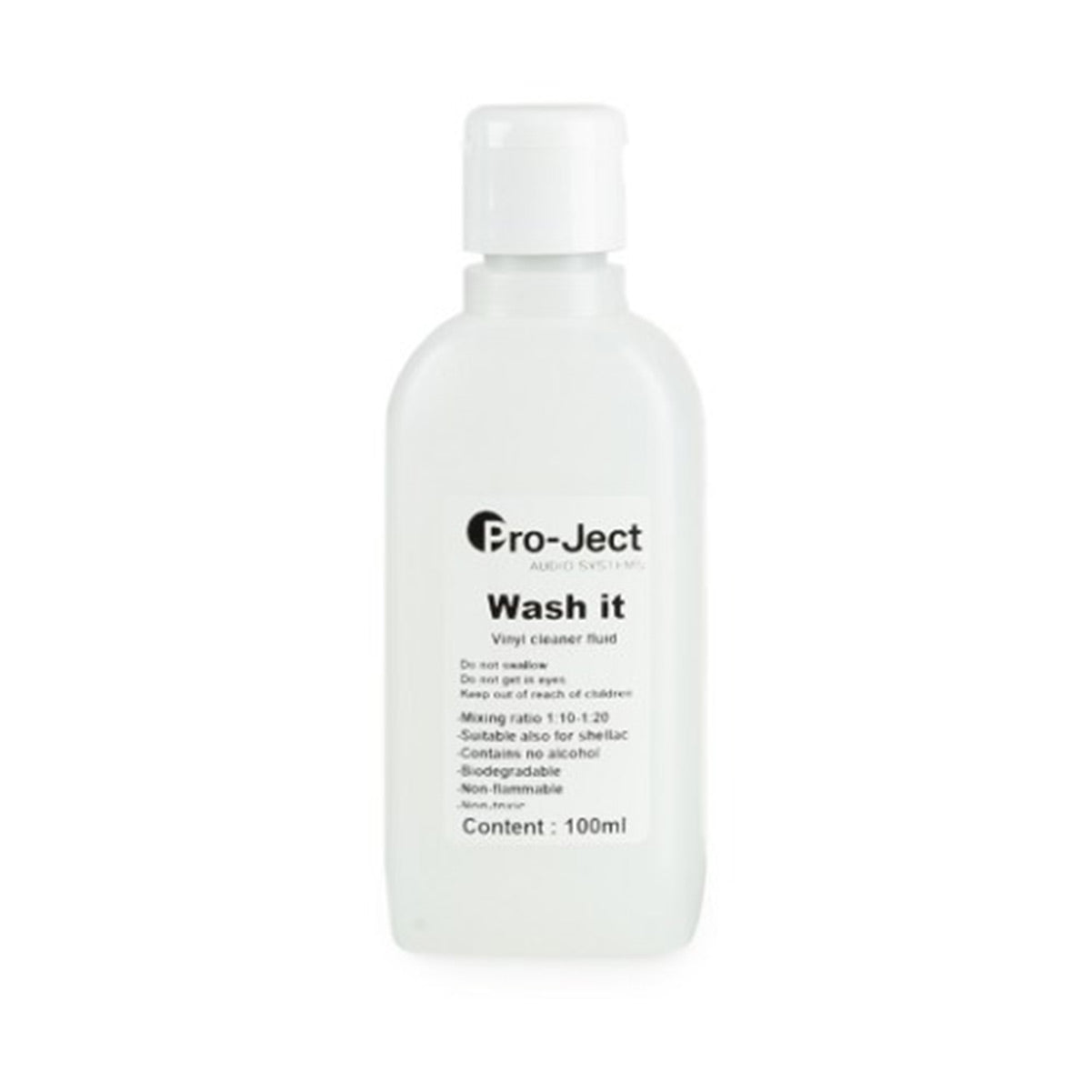 Pro-Ject Wash It Eco-Friendly Record Cleaning Concentrate - 100mL