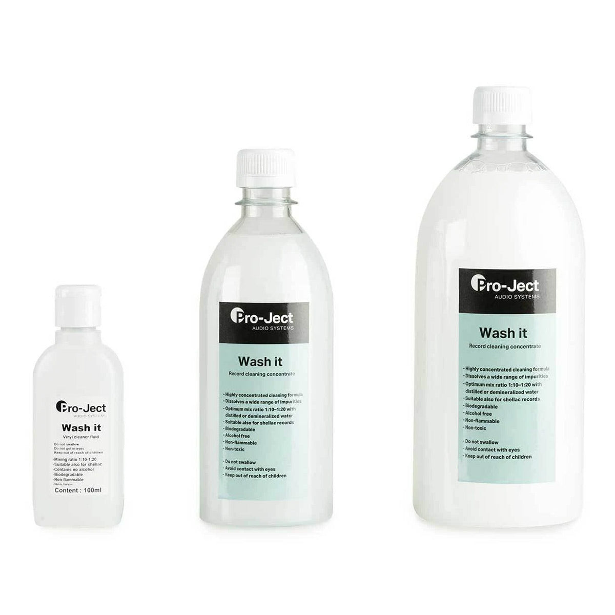 Pro-Ject Wash It Eco-Friendly Record Cleaning Concentrate - 100mL