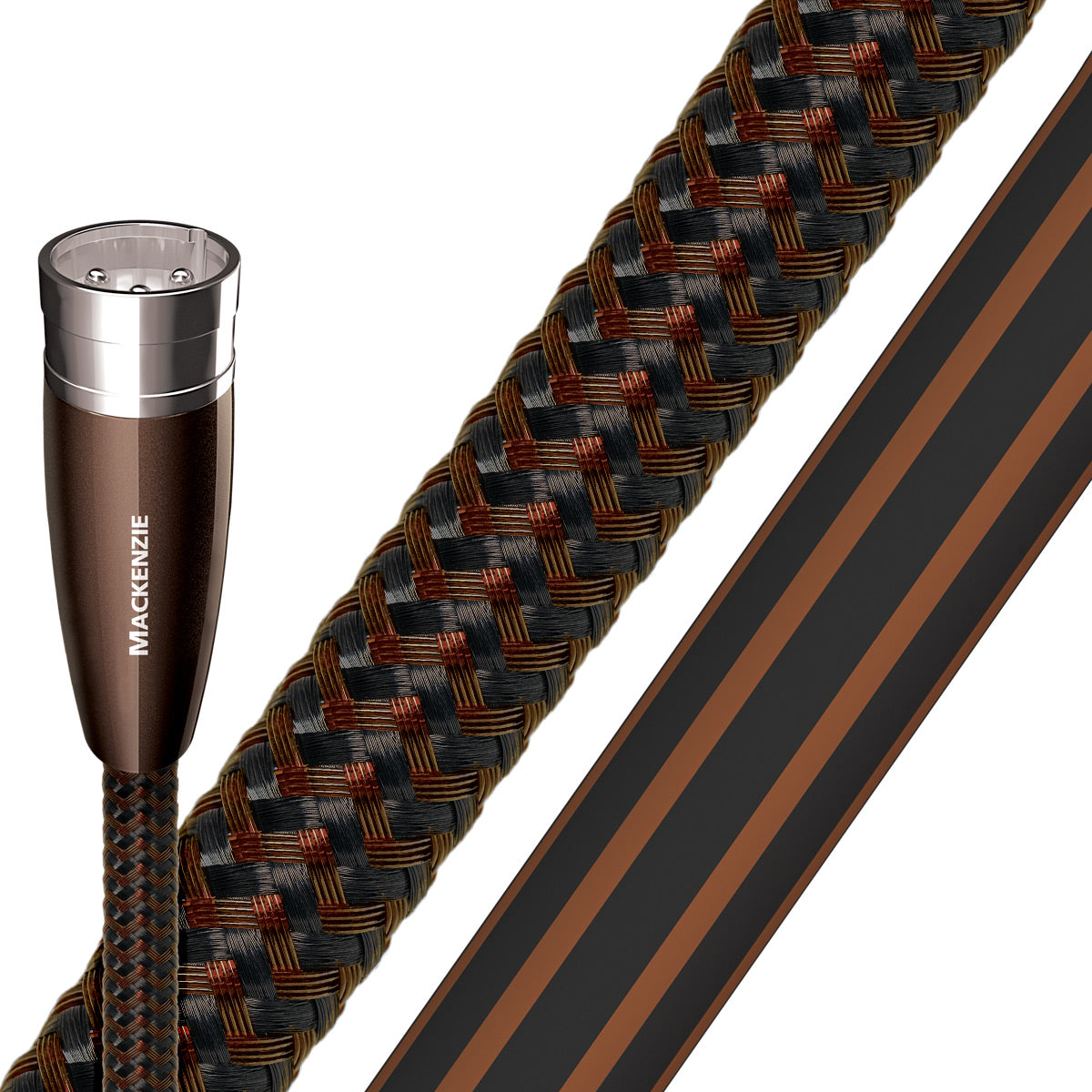 AudioQuest Mackenzie XLR to XLR Cables - 3.28 ft. (1m) - 2-Pack