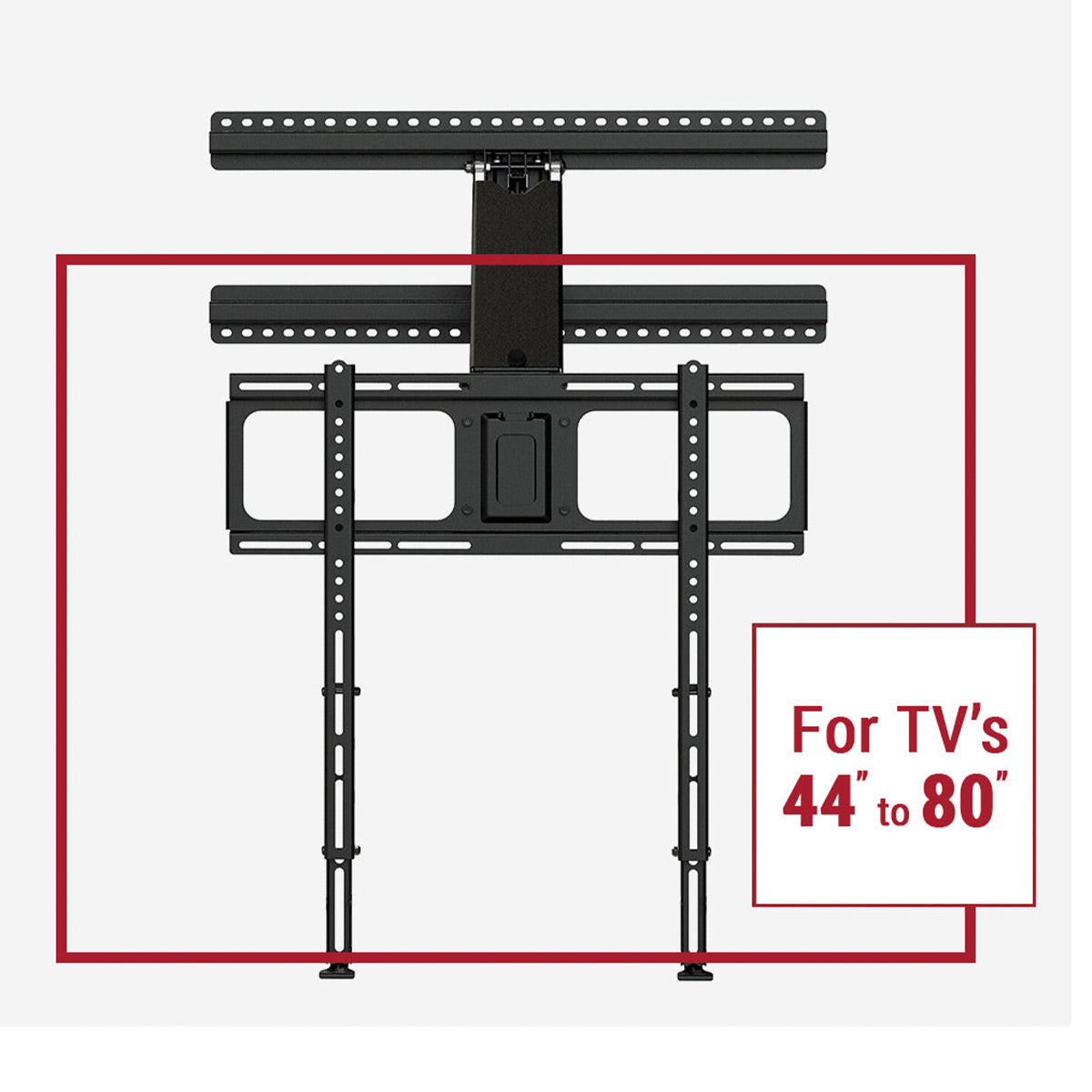 MantelMount MM340 Standard Pull Down TV Mount for 44"-80" TV