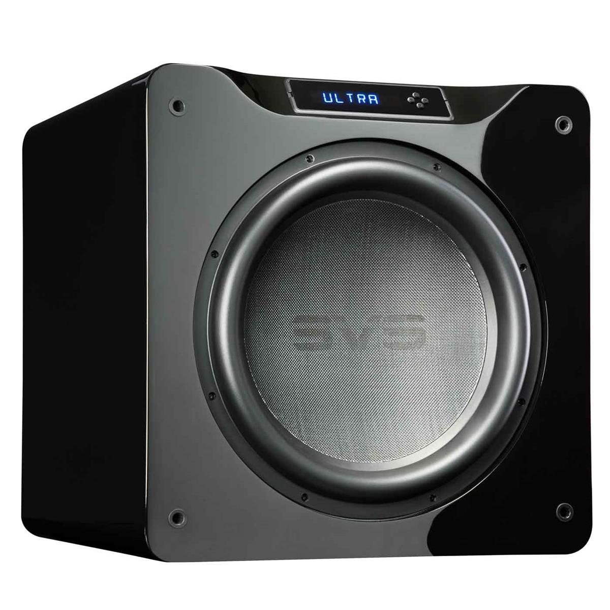 SVS SB16-Ultra 1500 Watt DSP Controlled 16" Subwoofers - Pair (Piano Gloss Black)