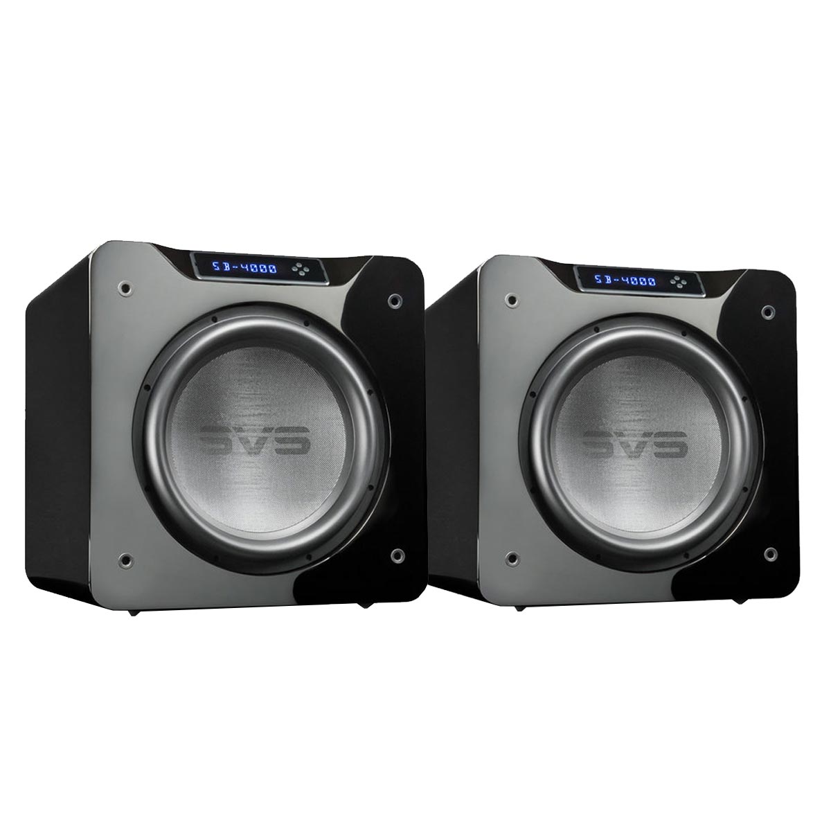 SVS SB-4000 13.5" 1200W Sealed Box Subwoofers - Pair (Piano Gloss Black)