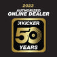 Kicker 45KM654L 6-1/2" LED Marine Coaxial Speakers - Pair