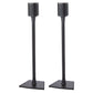 Sanus Fixed-Height Wireless Speaker Stands for Sonos ONE, PLAY:1, and PLAY:3 - Pair (Black)