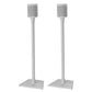 Sanus Wireless Speaker Stands for Sonos ONE, PLAY:1, and PLAY:3 - Pair (White)