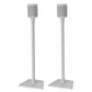 Sanus Fixed-Height Wireless Speaker Stands for Sonos ONE, PLAY:1, and PLAY:3 - Pair (White)