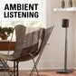 Sanus WSSA1 Adjustable Height Wireless Speaker Stand for Sonos ONE, PLAY:1, and PLAY:3 - Each (Black)