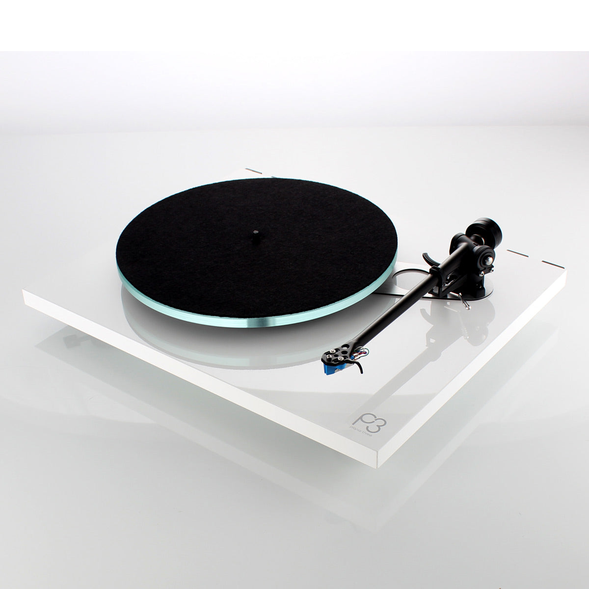 Rega Planar 3 Turntable with Elys 2 MM Cartridge (Gloss White)