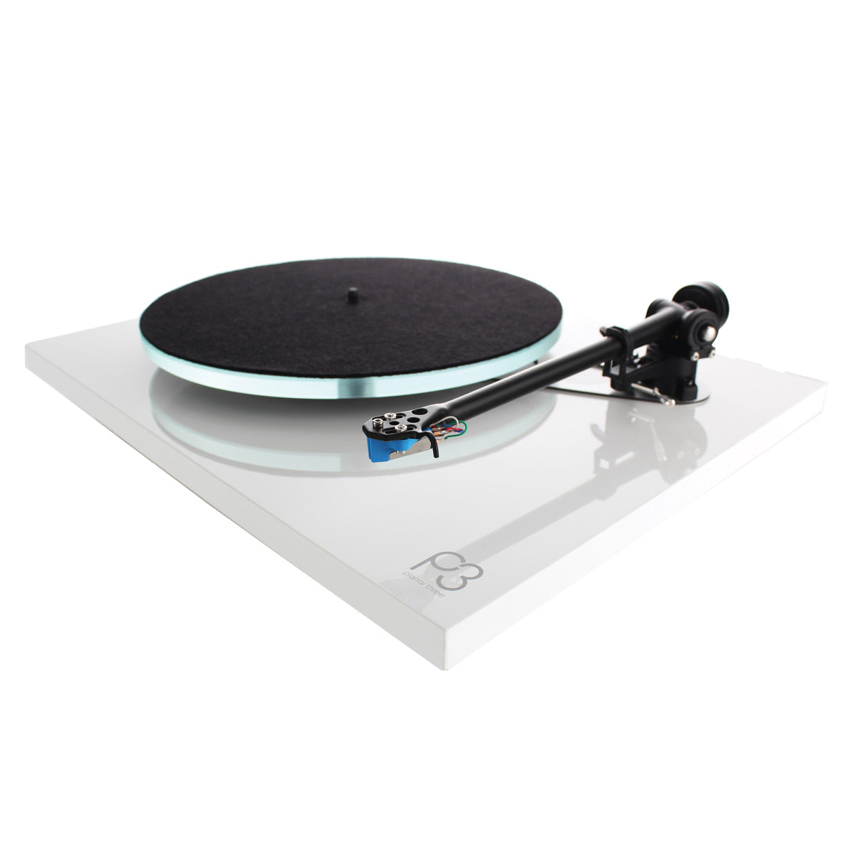 Turntable　White)　Rega　Stereo　Elys　Wide　MM　Planar　(Gloss　World　with　Cartridge