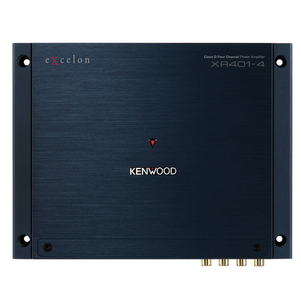 KENWOOD XR400-4 パワーアンプ Kenwood Excelon XR400-4 4-channel car amplifier — 75 watts