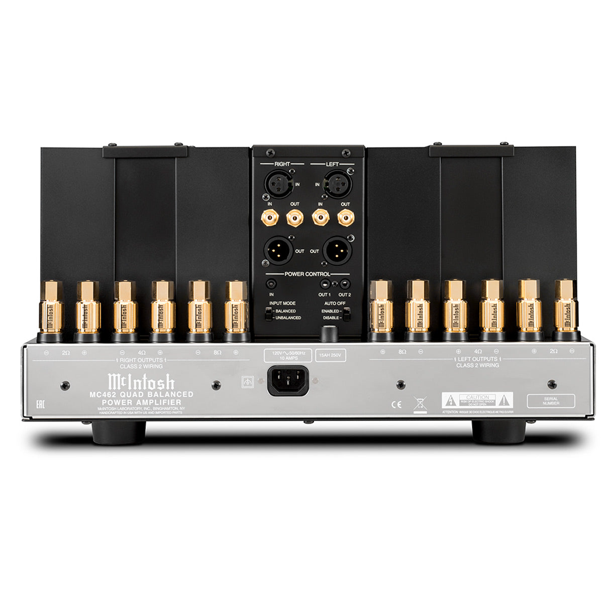 McIntosh MC462 2-Channel Solid State Power Amplifier