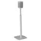 Flexson Adjustable Floorstands for Sonos One or PLAY:1 - Pair (White)