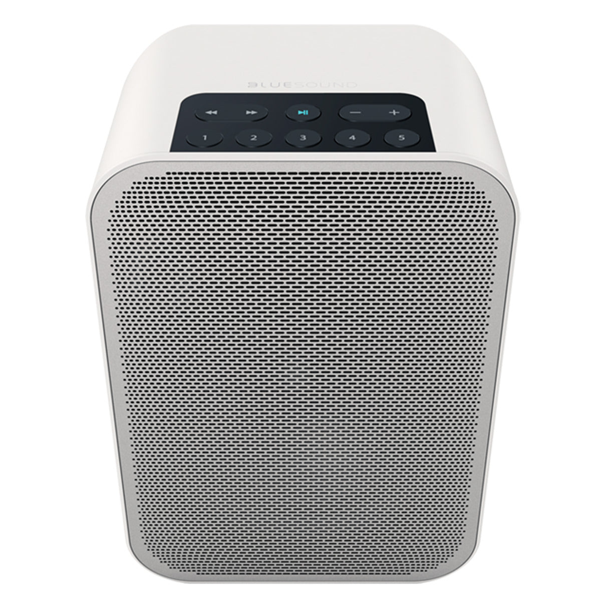Bluesound PULSE FLEX 2i Portable Wireless Multi-Room Smart Speaker with Bluetooth, Compatible with Alexa and Siri - Each (White)
