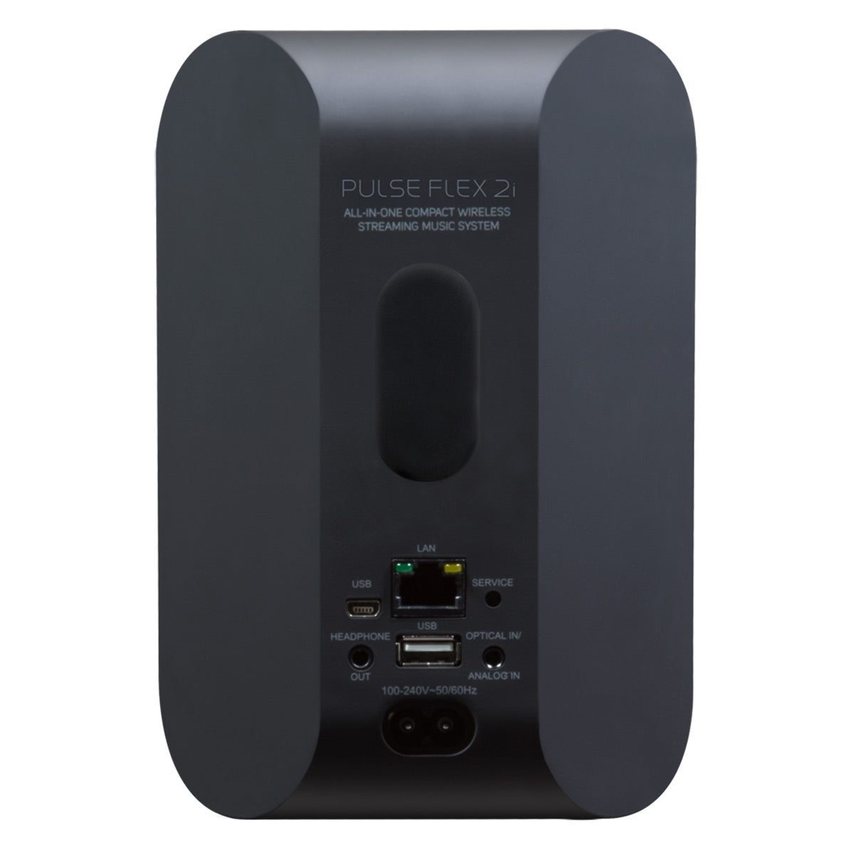 Bluesound PULSE FLEX 2i Portable Wireless Multi-Room Smart Speaker with Bluetooth, Compatible with Alexa and Siri - Each (Black)