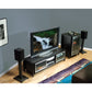 Sanus SB34 Steel Series 34" Bookshelf Speaker Stands - Pair (Black)