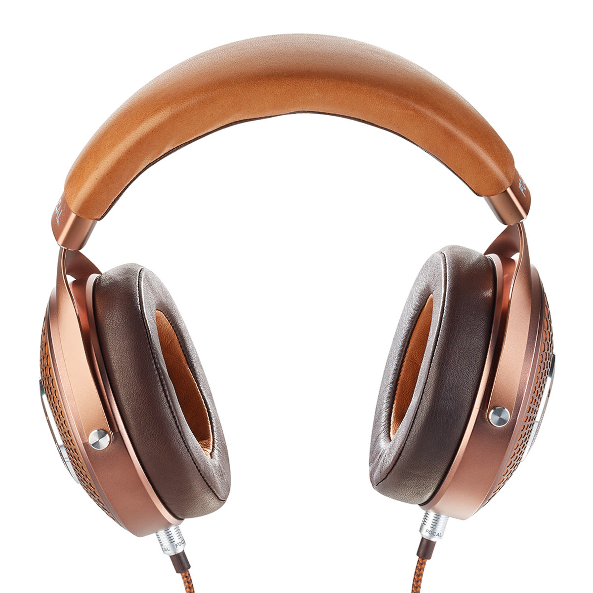 Focal Stellia Closed-Back Circum-Aural Over-Ear Headphones (Cognac)
