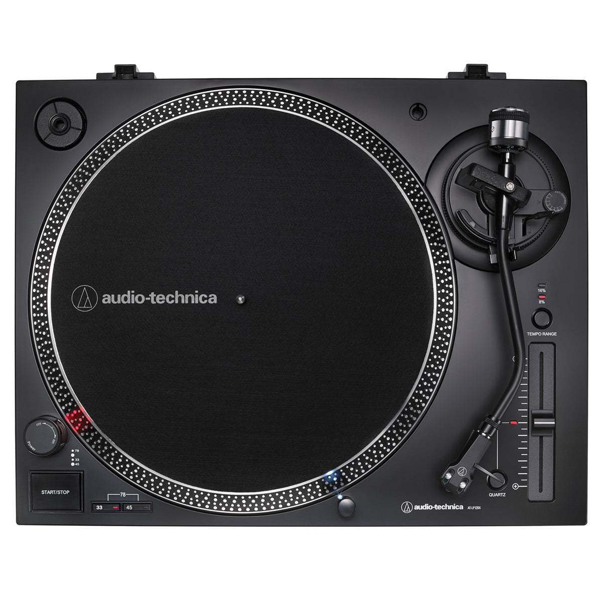 Audio-Technica AT-LP120XUSB-BK Direct-Drive 3-Speed Turntable with USB Output (Black)