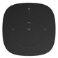 Sonos Three Room Set with Sonos One Gen 2 - Smart Speaker with Voice Control Built-In (Black)