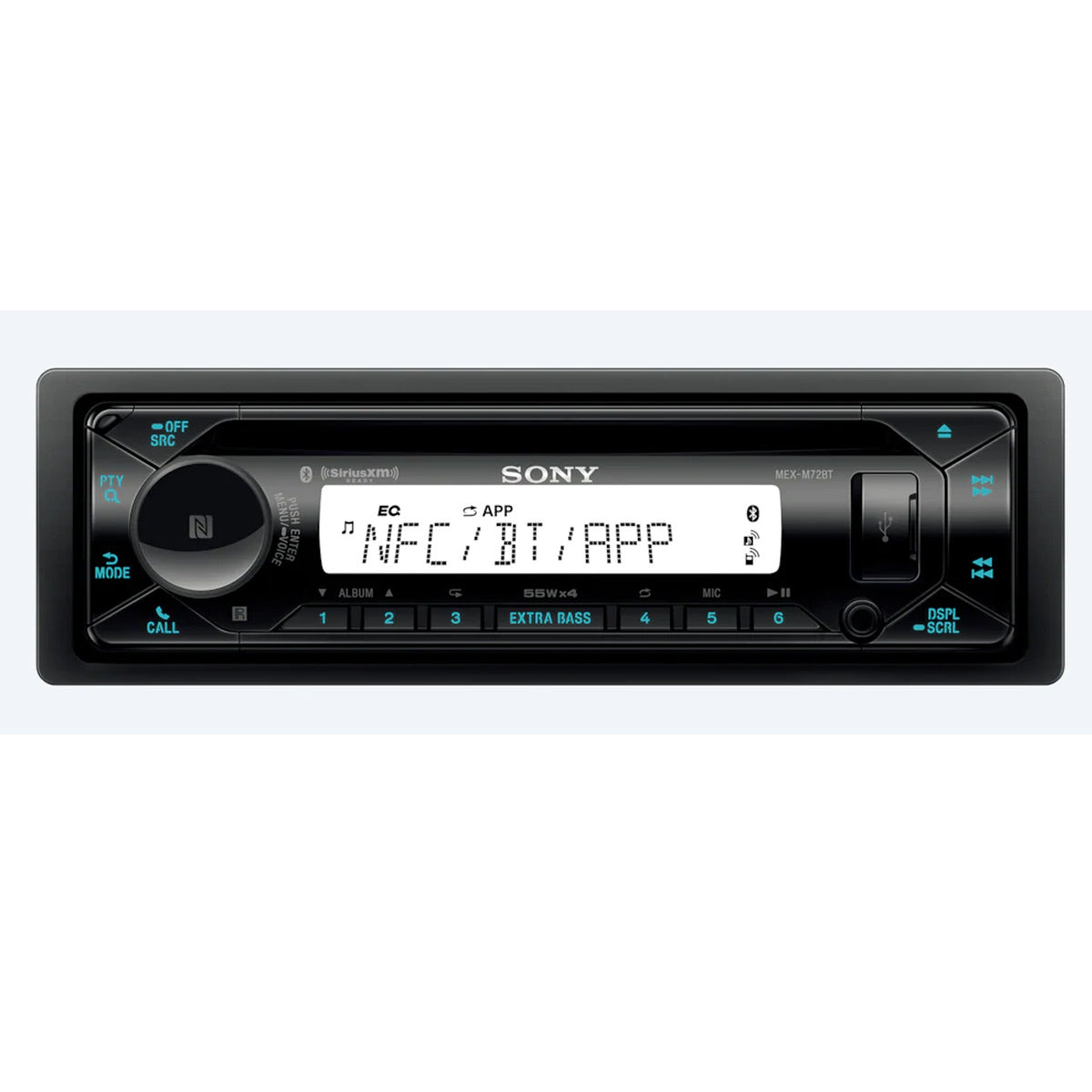 Sony Mobile MEX-M72BT Marine CD Receiver w/ Bluetooth & SongPal