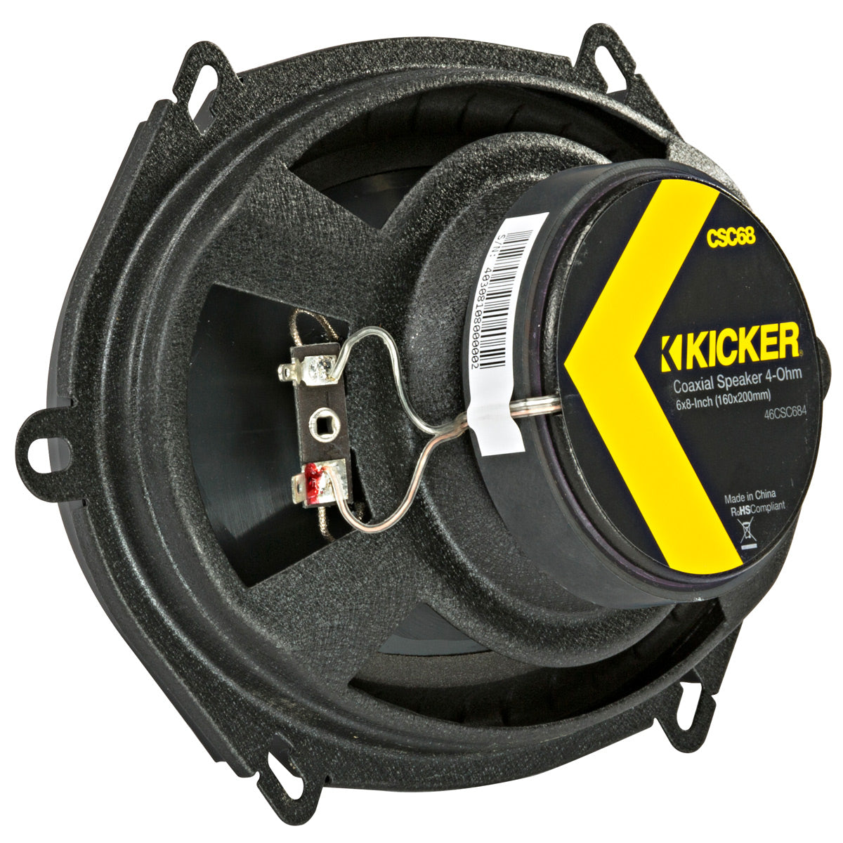 Kicker 46CSC684 CS-Series 6x8" 2-Way Coaxial Speakers