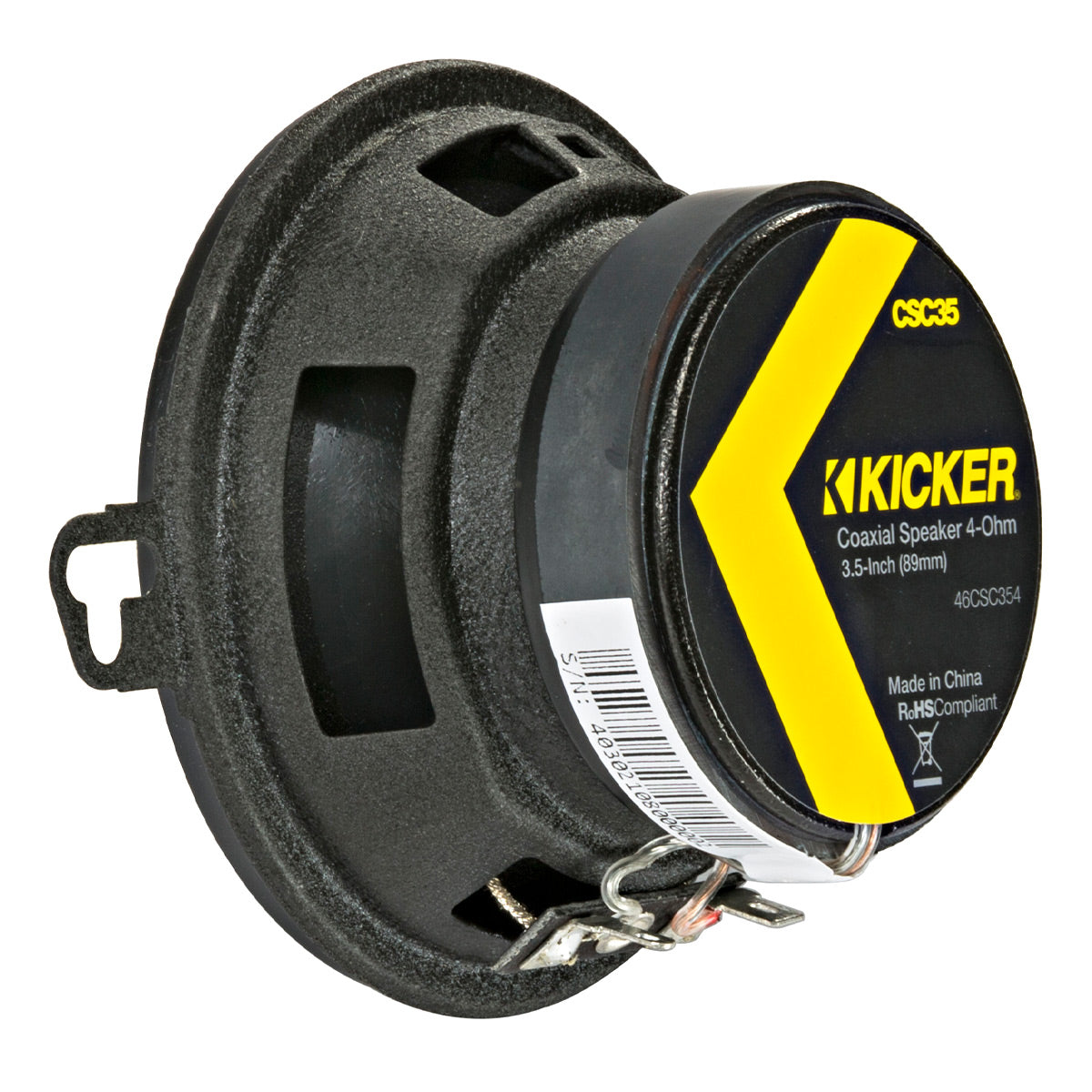 Kicker 46CSC354 CS-Series 3-1/2" 2-Way Coaxial Speakers