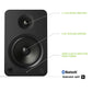 Kanto YU6 Powered Bookshelf Speakers with Built-In Bluetooth - Pair (Matte Black)