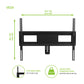 Kanto FMC1 Telescoping Corner TV Mount for 40" - 60" TVs