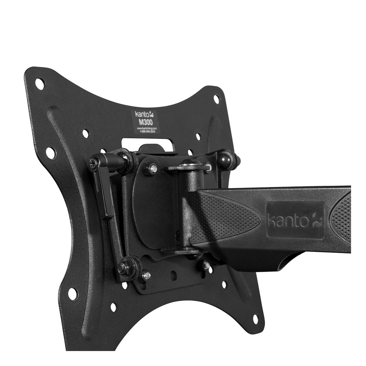 Kanto M300 Full Motion Single Stud TV Mount for 26" - 55" TV (Black)
