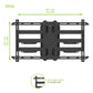 Kanto PDC650 Full Motion Corner Mount for 37" - 70" TV