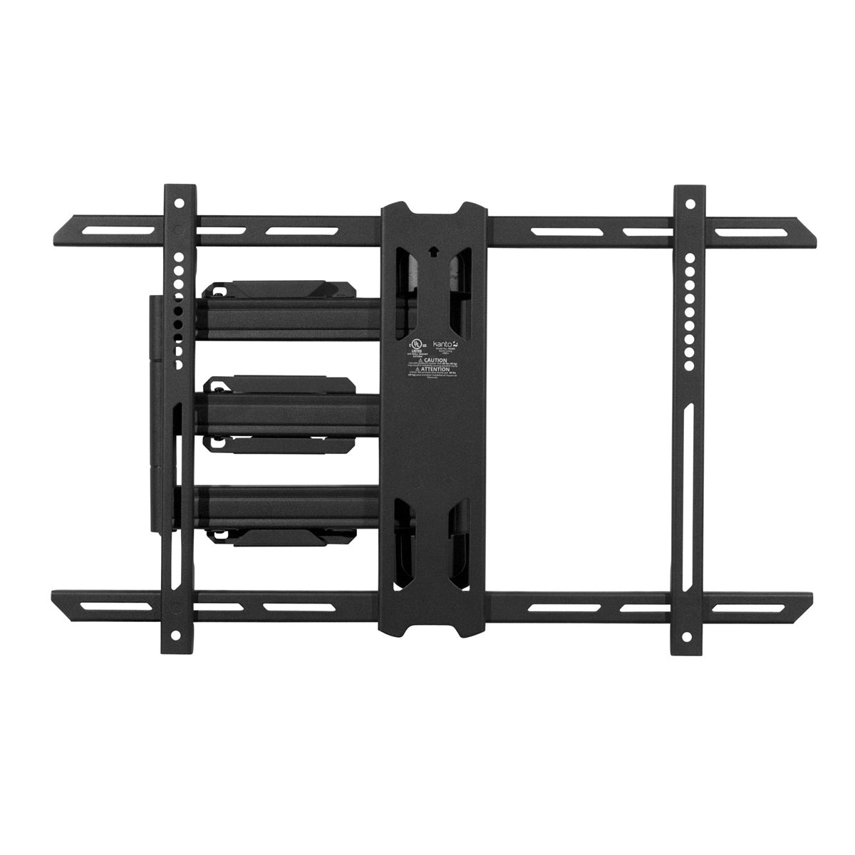 Kanto PS350 Articulating Full Motion Single Stud TV Mount for 37" - 60" TV (Black)