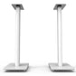 Kanto SP32PL 32" Bookshelf Speaker Stands with Rotating Top Plates and Cable Management – Pair (White)