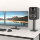Kanto SP9 9" Universal Desktop Speaker Stands with Rotating Top Plates and Cable Management - Pair (Black)