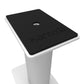 Kanto SP9 9" Universal Desktop Speaker Stands with Rotating Top Plates and Cable Management - Pair (White)