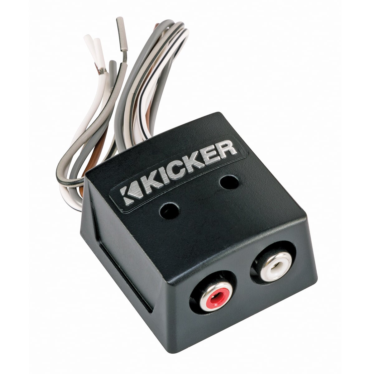 Kicker 46KISLOC K-Series 2-Channel Speaker Wire-to-RCA Line Output Converter