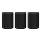 Sonos Three Room Set with One SL Wireless Streaming Speaker (Black)