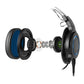AudioTechnica ATH-G1 Premium Gaming Headset with Kanto H1 Stand (Black)