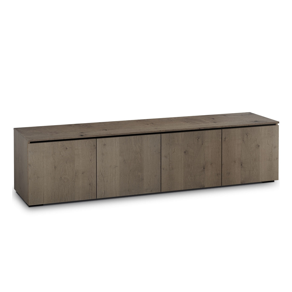 Salamander Chameleon Collection Lancaster 247 Quad AV Cabinet (Rough-Sawn Barnboard Oak)