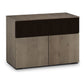 Salamander Chameleon Collection Lancaster 329 Twin Speaker Integrated Cabinet (Rough-Sawn Barnboard Oak)